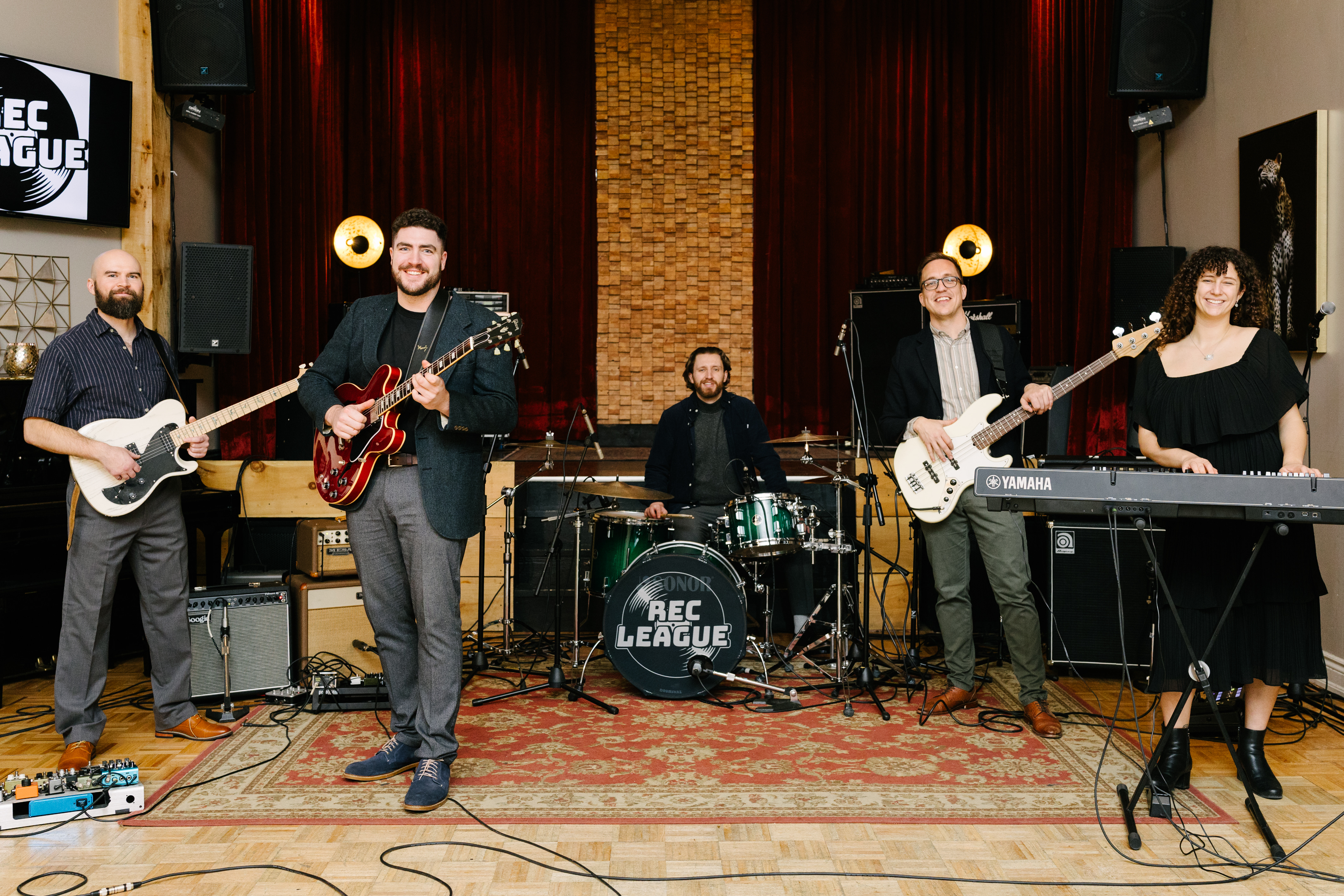 Rec League Band performing